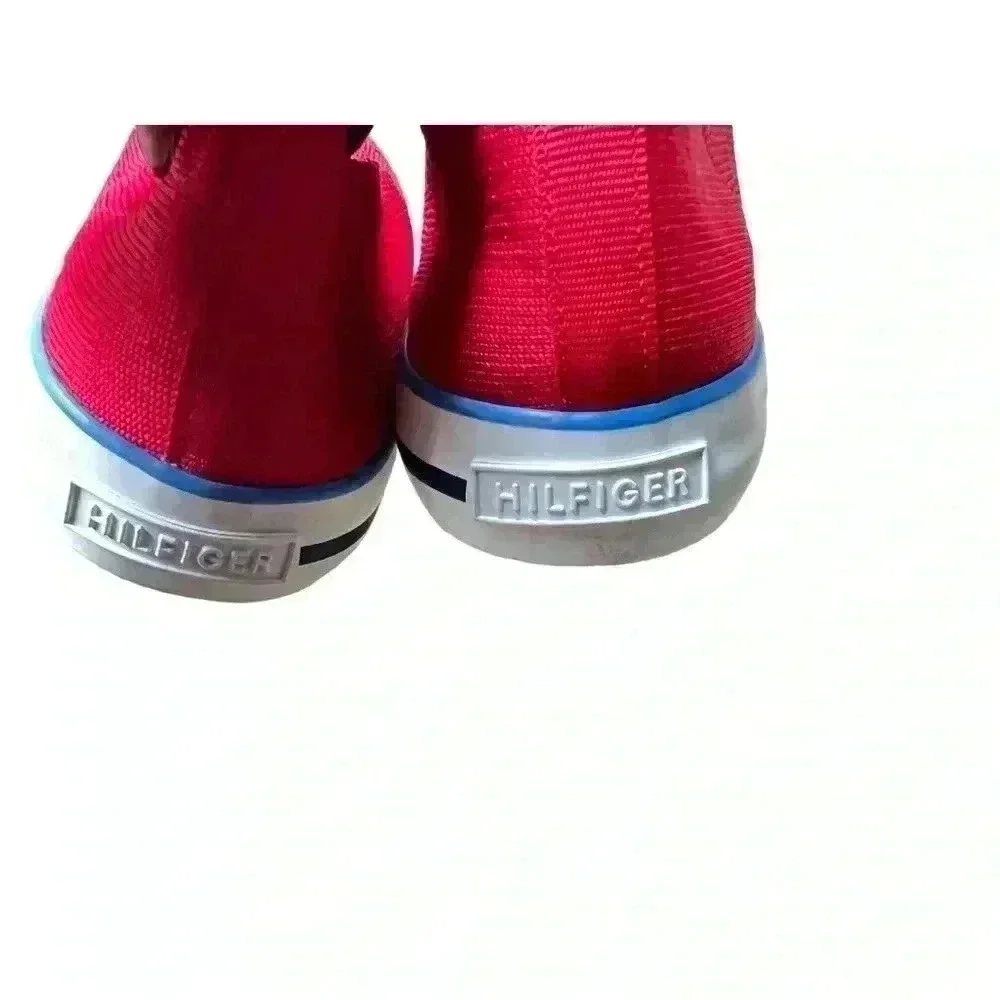 Tommy Hilfiger Women's Red Gilrey Sneaker•Size 7 1/2•Brand New No Box•